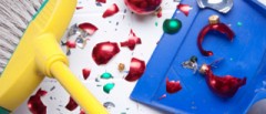 Broken Christmas Ornaments