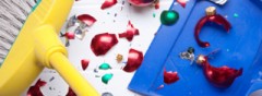 Broken Christmas Ornaments