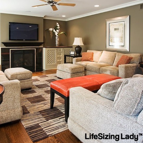 Life Sizing - Living Room