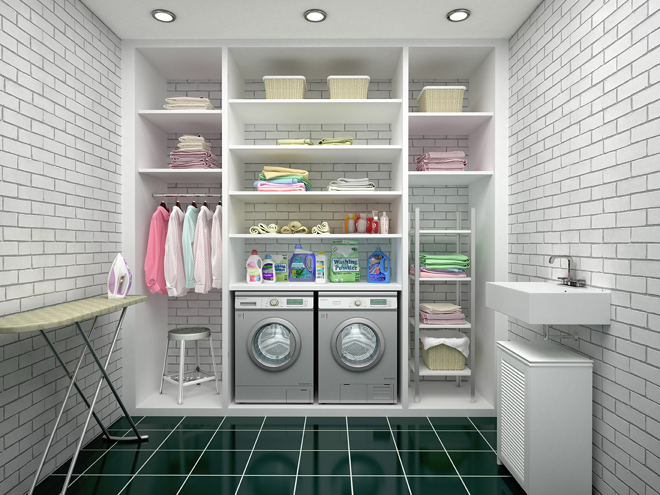 How To Organize Laundry Room Clutter