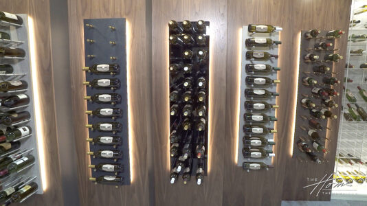 Store wine as art with Kessick Wine Cellars and display your wine collection