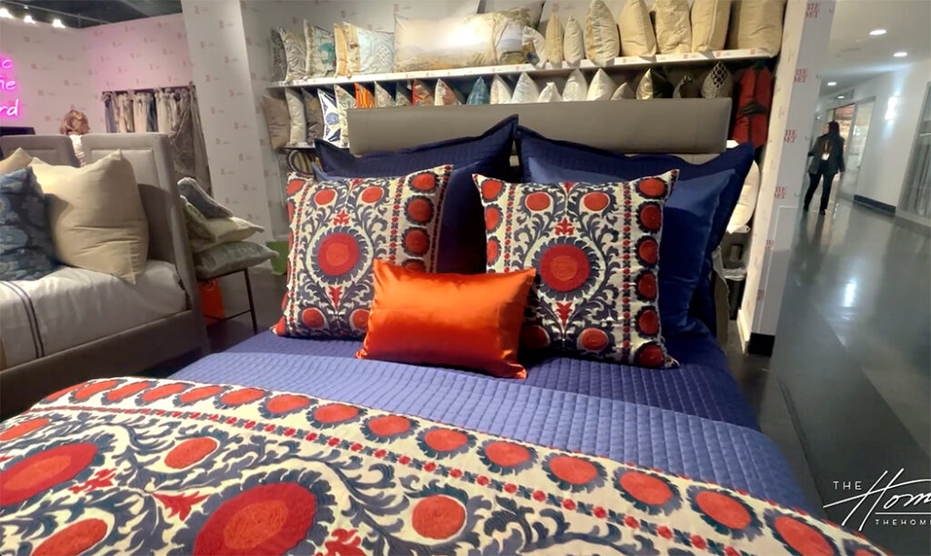 Luxury bedding inspired by ancient art from The Metropolitan Museum of Art in New York