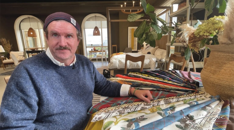 Former Ralph Lauren designer Scot Meacham Wood shows off new textile collection at High Point