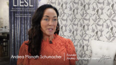 Interior Designer Andrea Schumacher introduces her new LIESL Wallpaper Collection in interview at High Point market